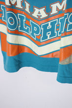 画像をギャラリービューアに読み込む, MADE IN USA 90&#39;S NFL DOLPHINS T-SHIRT / AQUA GREEN [SIZE: L USED]
