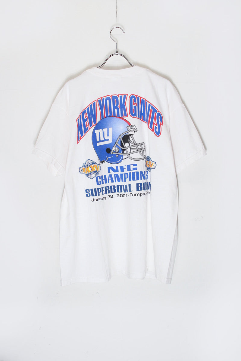 01'S S/S MLB NY METS T-SHIRT SUBWAY SERIES / WHITE [SIZE: XL USED]