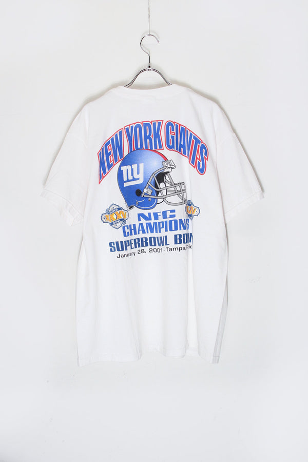 01'S S/S MLB NY METS T-SHIRT SUBWAY SERIES / WHITE [SIZE: XL USED]