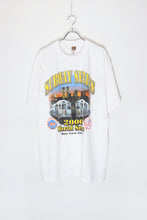 画像をギャラリービューアに読み込む, 01&#39;S S/S MLB NY METS T-SHIRT SUBWAY SERIES / WHITE [SIZE: XL USED]
