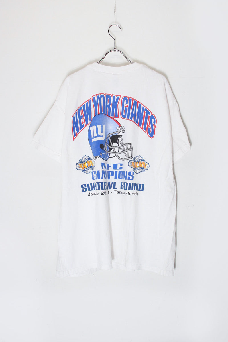 01'S S/S MLB NY METS T-SHIRT SUBWAY SERIES / WHITE [SIZE: XL USED]