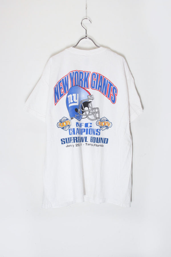 01'S S/S MLB NY METS T-SHIRT SUBWAY SERIES / WHITE [SIZE: XL USED]