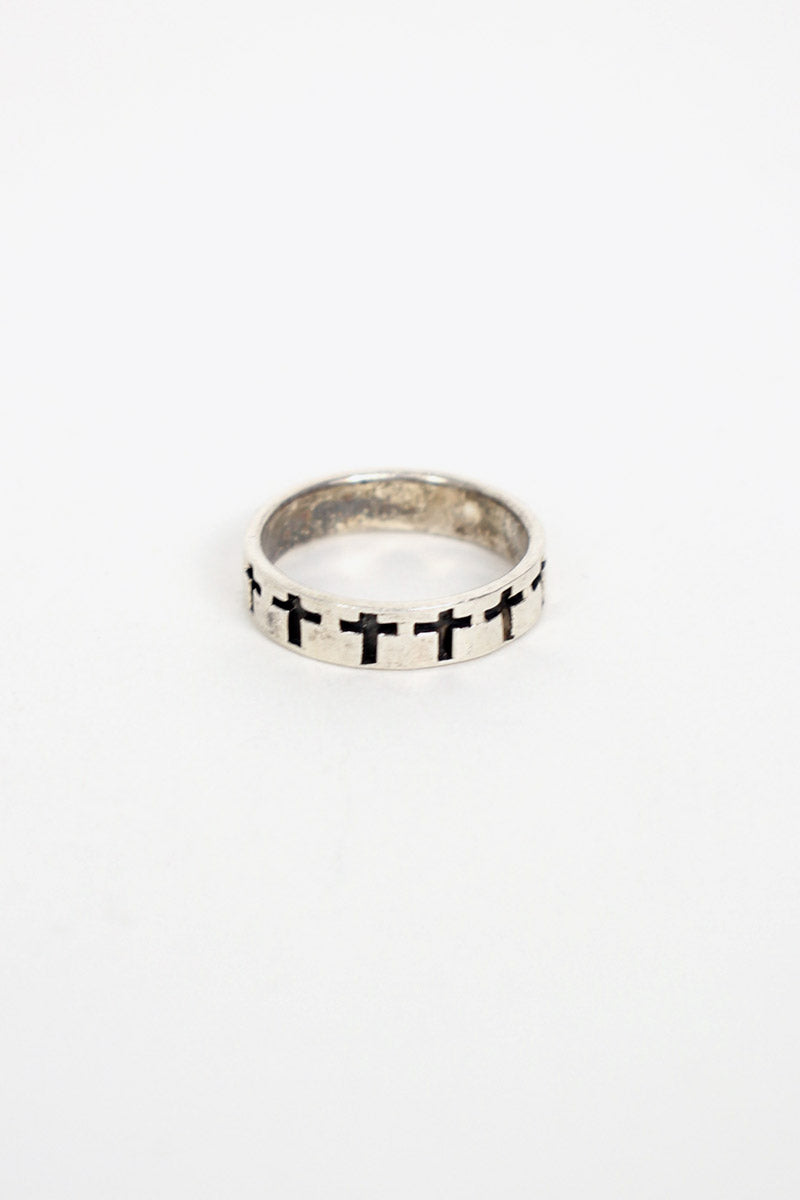 VINTAGE 925 SILVER RING [SIZE: 11号相当 USED]