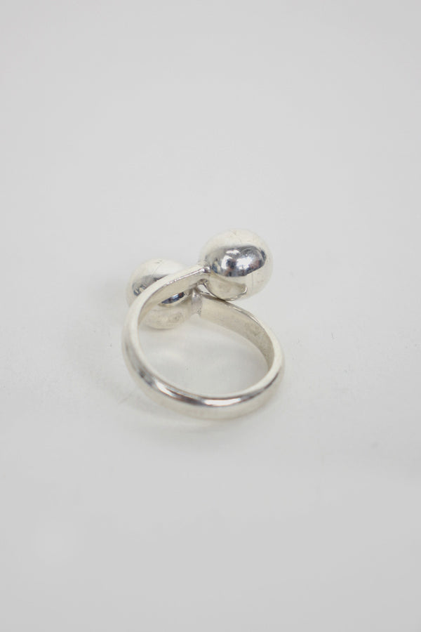 VINTAGE 925 SILVER RING [SIZE: equivalent to Japanese size 16 USED]