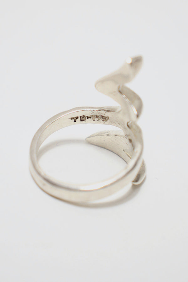 MADE IN MEXICO 925 SILVER RING [SIZE: equivalent to Japan size 13 USED]