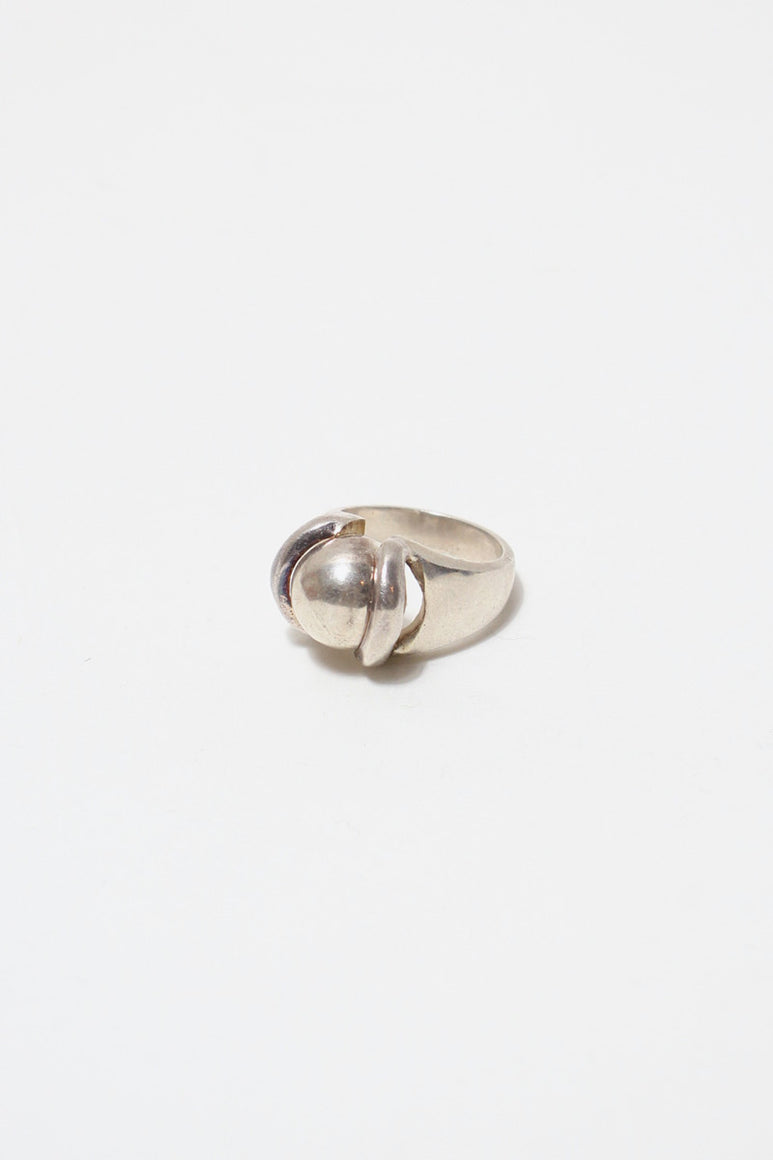 925 SILVER RING [SIZE: 12号相当 USED]
