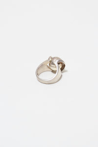 925 SILVER RING [SIZE: 12号相当 USED]