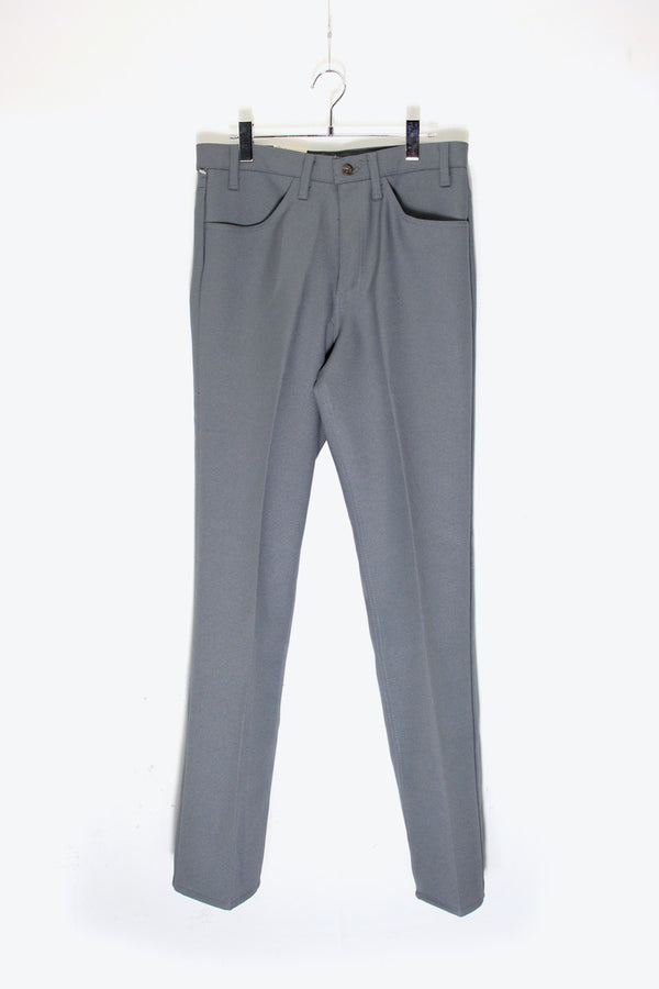 MADE IN USA 87'S 517 STA-PREST BOOT CUT PANTS / GREY [SIZE: W33L32 DEADSTOCK/NOS]