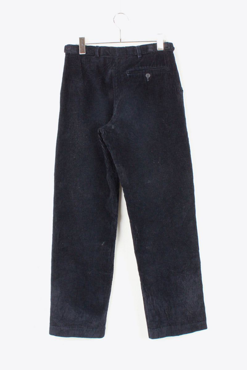 90'S CORDUROY PANTS / NAVY [SIZE: 29 (equivalent to 27) USED]