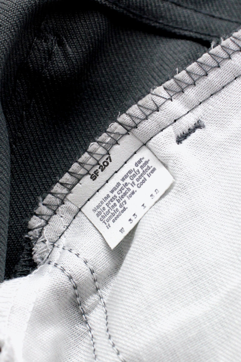 MADE IN USA 87'S 517 STA-PREST BOOT CUT PANTS / GREY [SIZE: W33L32 DEADSTOCK/NOS]
