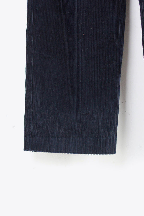 90'S CORDUROY PANTS / NAVY [SIZE: 29 (equivalent to 27) USED]