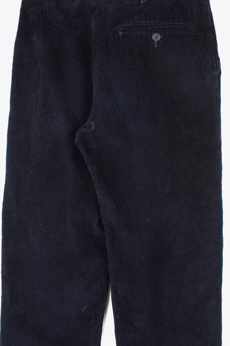 90'S CORDUROY PANTS / NAVY [SIZE: 29 (equivalent to 27) USED]