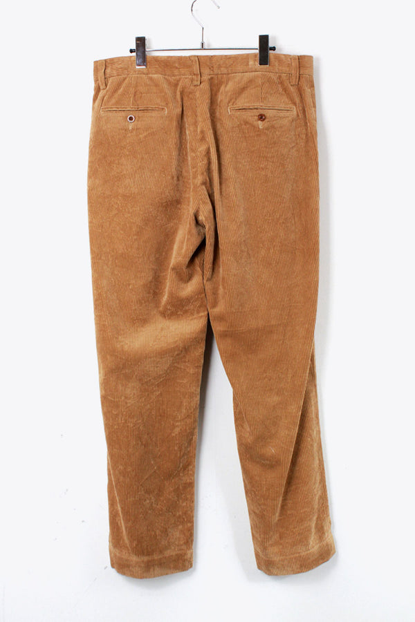 90'S CORDUROY PANTS / BEIGE [SIZE: 33x30 USED]