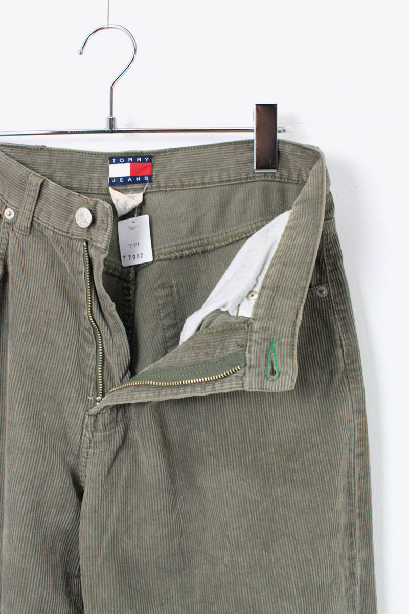 90'S CORDUROY PANTS / GREY [SIZE: 30 USED]