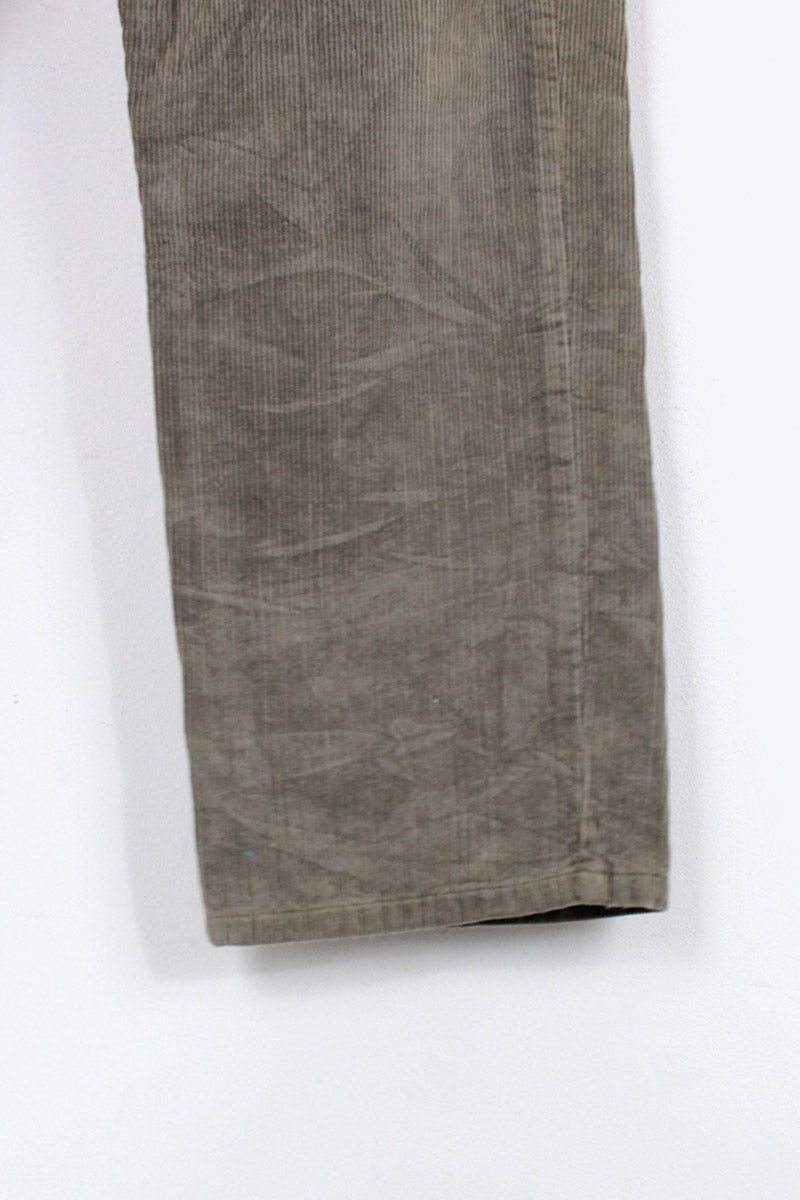 90'S CORDUROY PANTS / GREY [SIZE: 30 USED]