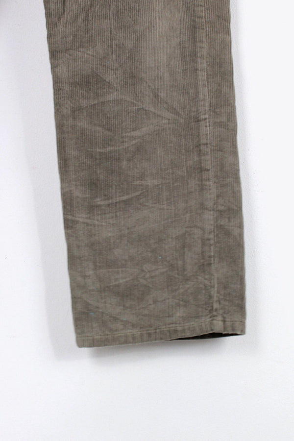 90'S CORDUROY PANTS / GREY [SIZE: 30 USED]