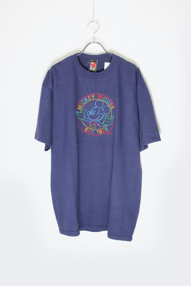 MADE IN USA 90'S UNLIMITED T-SHIRT / NAVY [SIZE: XL USED]