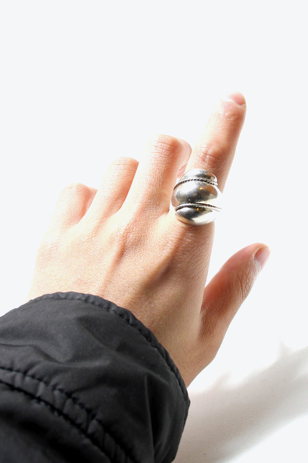 925 SILVER RING [SIZE: US 6.5 USED]