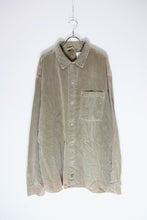 画像をギャラリービューアに読み込む, MADE IN USA 90&#39;S L/S PILE COTTON SHIRT / SAND [SIZE: L USED]
