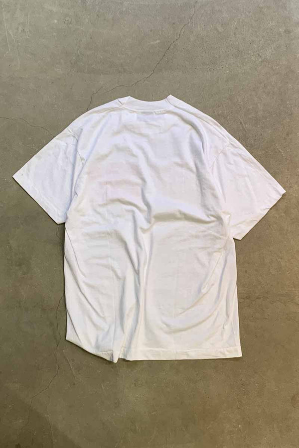 MADE IN USA 87'S S/S A PRAYER FOR THE DYING PRINT MOVIE T-SHIRT / WHITE [SIZE: L DEADSTOCK/NOS]