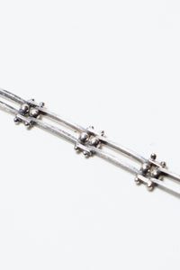 MADE IN ITALY 925 SILVER BRACELET [ONE SIZE USED]