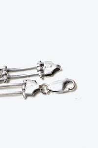 MADE IN ITALY 925 SILVER BRACELET [ONE SIZE USED]
