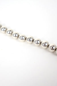 VINTAGE 925 SILVER BALL CHAIN BRACELET [ONE SIZE USED]