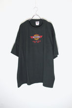 画像をギャラリービューアに読み込む, S/S LUCK TEXAS 1979 EMBROIDERY T-SHIRT / BLACK [SIZE: XL USED]
