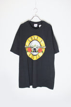 画像をギャラリービューアに読み込む, S/S GUNS N&#39;ROSES T-SHIRT  / BLACK/GOLD [SIZE: 2XL USED]
