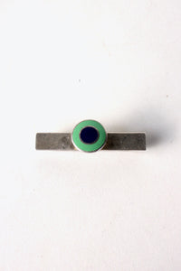 SILVER "BLUE ON GREEN" STAMP [SIZE: ONE SIZE USED]