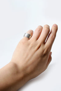 MADE IN MEXICO 925 SILVER RING [SIZE: 11号 USED]