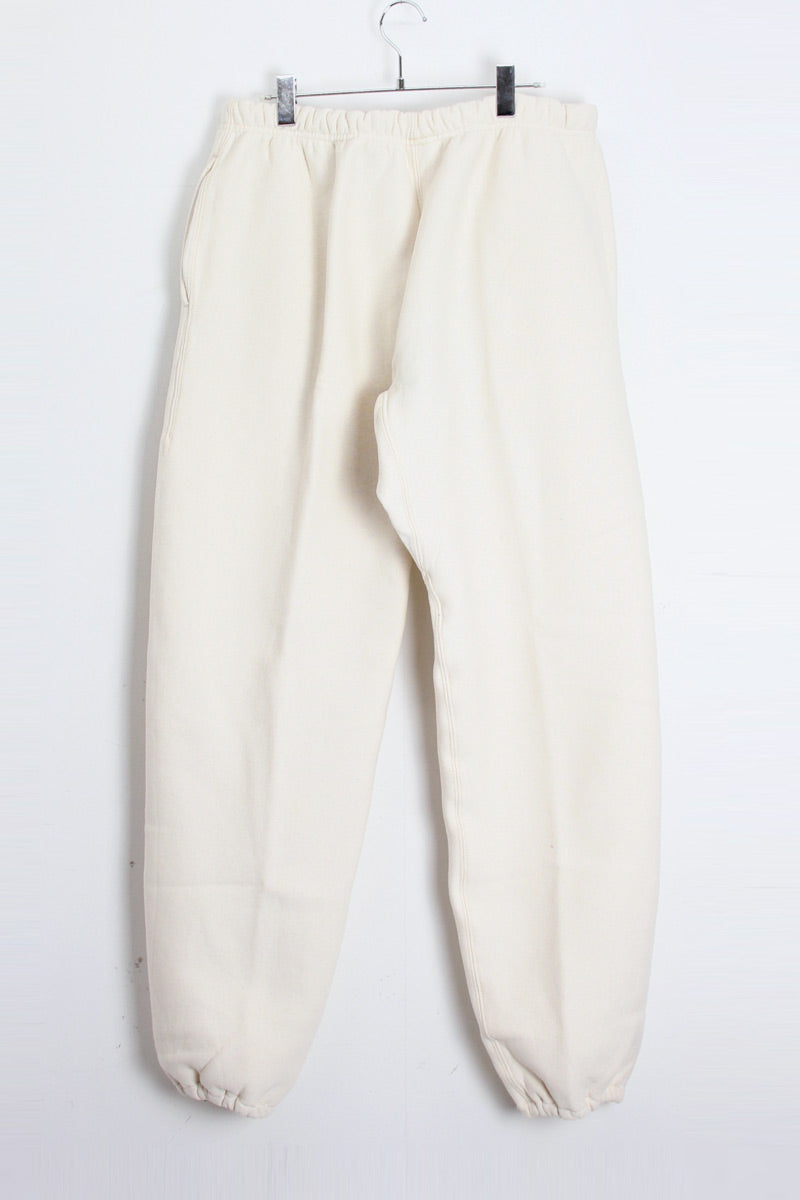 MADE IN USA #233 12OZ CROSS-KNIT SWEAT PANTS / NATURAL