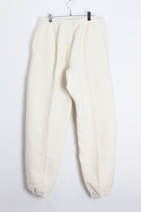 MADE IN USA #233 12OZ CROSS-KNIT SWEAT PANTS / NATURAL