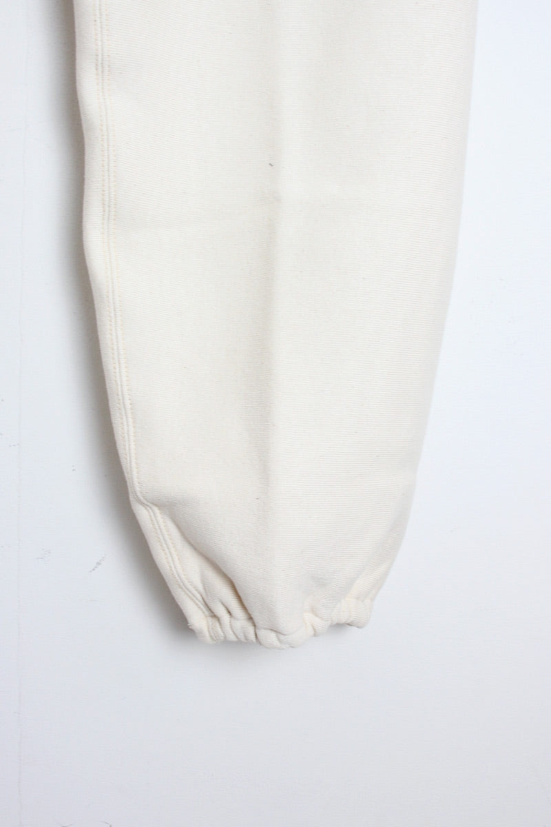 MADE IN USA #233 12OZ CROSS-KNIT SWEAT PANTS / NATURAL