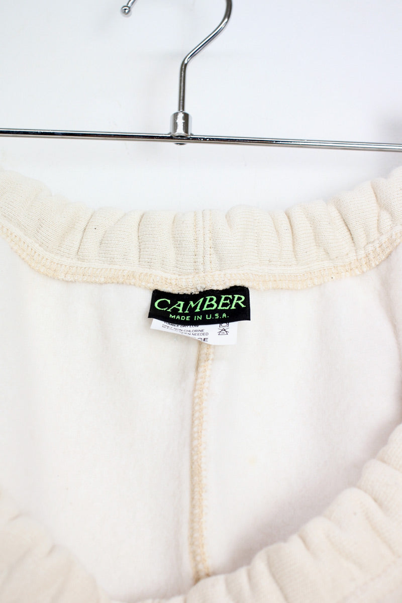 MADE IN USA #233 12OZ CROSS-KNIT SWEAT PANTS / NATURAL