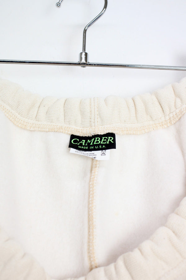 MADE IN USA #233 12OZ CROSS-KNIT SWEAT PANTS / NATURAL