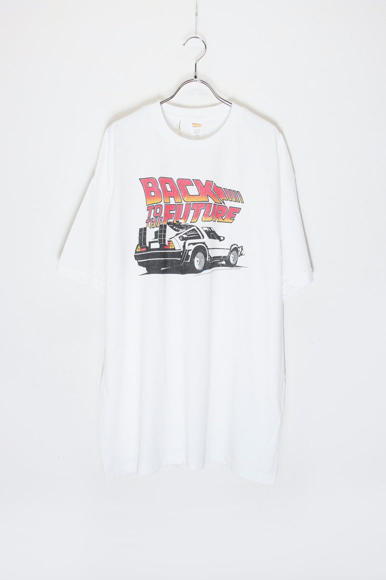 BACK TO THE FUTURE RETRO TEE / WHITE [日本未発売モデル][NEW]