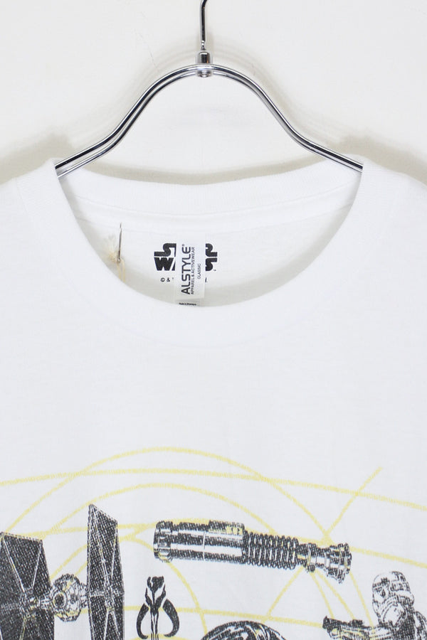 STAR WARS VINTAGE DIAGRAM TEE / WHITE [Japan Exclusive Model][NEW]