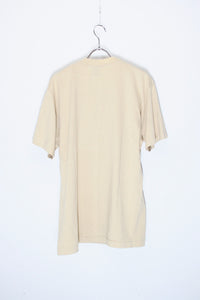 MADE IN USA 91'S S/S LOS ANGELES FACE PRINT T-SHIRT / SAND BEIGE [SIZE: L USED]