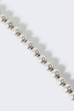 画像をギャラリービューアに読み込む, 925 SILVER BALL CHAIN BRACELET [ONE SIZE USED]
