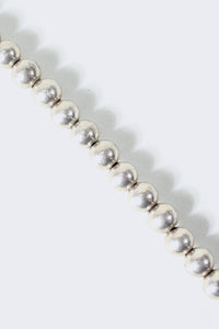 925 SILVER BALL CHAIN BRACELET [ONE SIZE USED]