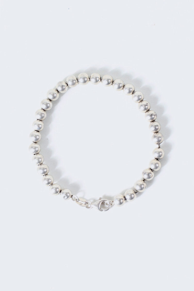 925 SILVER BALL CHAIN BRACELET [ONE SIZE USED]