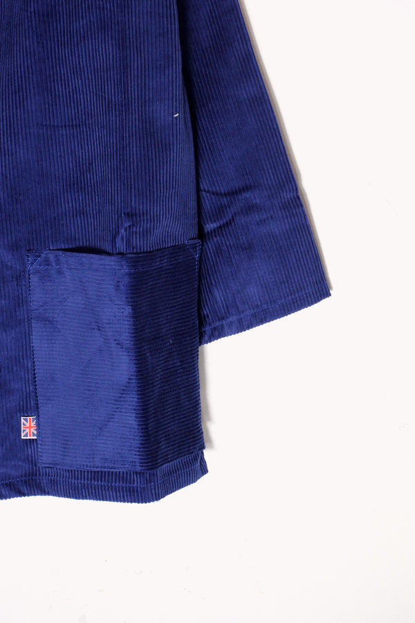 CORDUROY SMOCK ROUND NECK / NAVY BLUE [NEW]