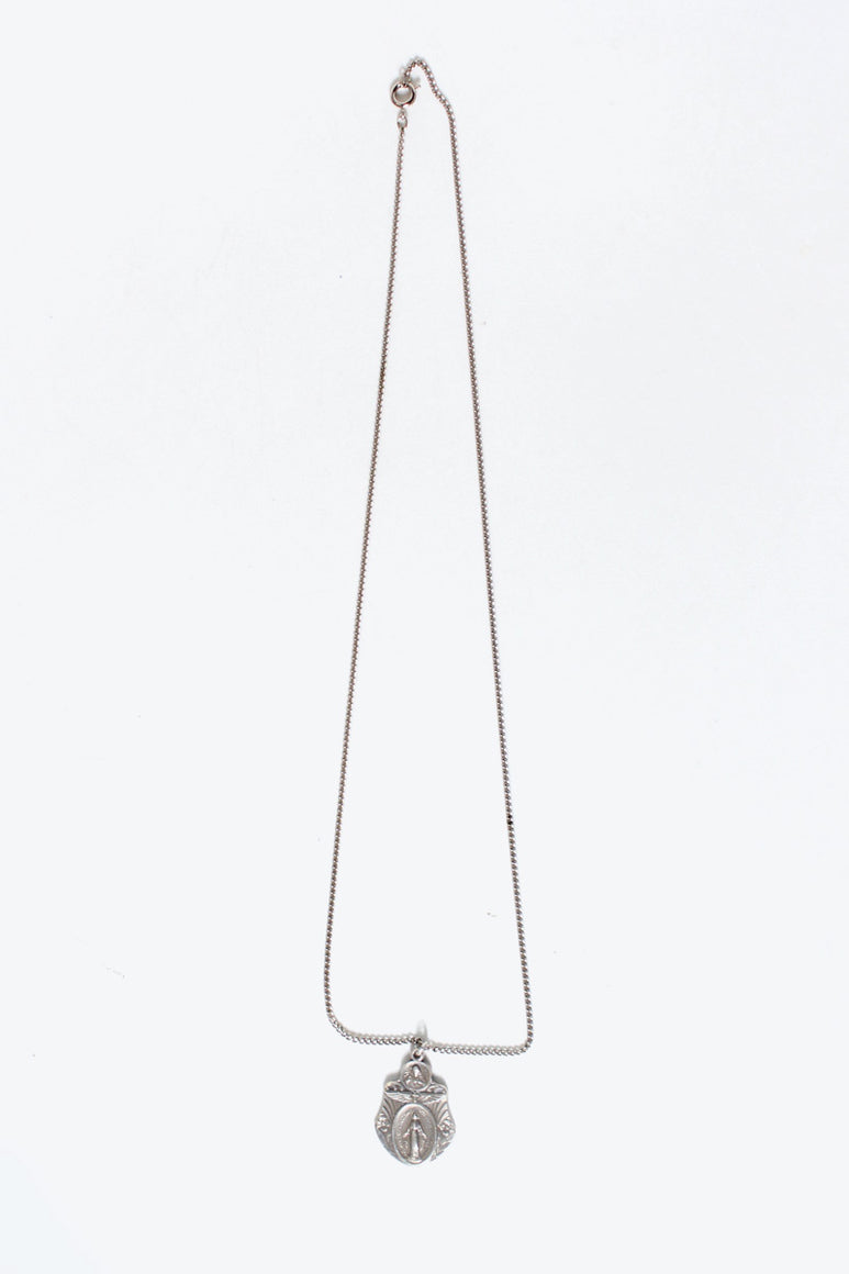 STERLING SILVER PENDANT NECKLACE [ONE SIZE USED]