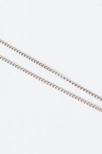 STERLING SILVER PENDANT NECKLACE [ONE SIZE USED]