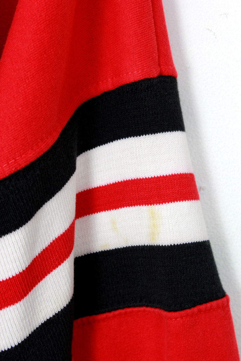 MARYLAND COLLEGE SWEAT HOODIE / RED [SIZE: L USED]