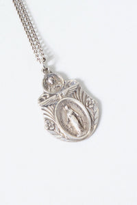 STERLING SILVER PENDANT NECKLACE [ONE SIZE USED]