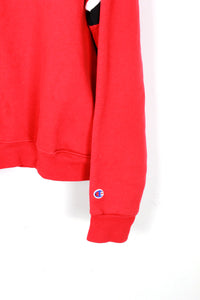 MARYLAND COLLEGE SWEAT HOODIE / RED [SIZE: L USED]