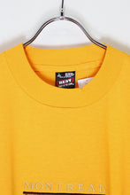 画像をギャラリービューアに読み込む, MADE IN USA 90&#39;S MONTREAL T-SHIRT / YELLOW [SIZE: L USED]
