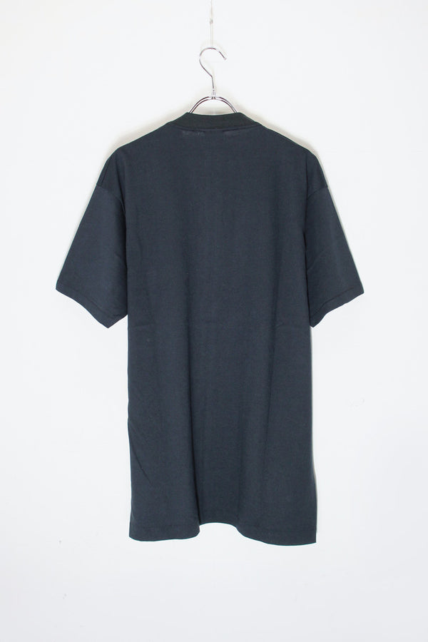 MADE IN CANADA 90s S/S SKY DOME T-SHIRT / BLACK/PINK [SIZE: XL USED]